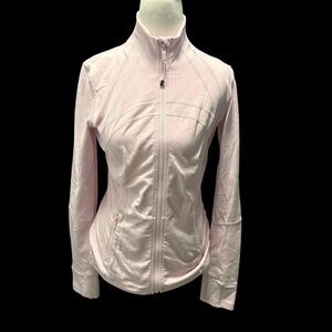 Lululemon Pink Strawberry Milkshake Define jacket Yoga Pilates Gym Running